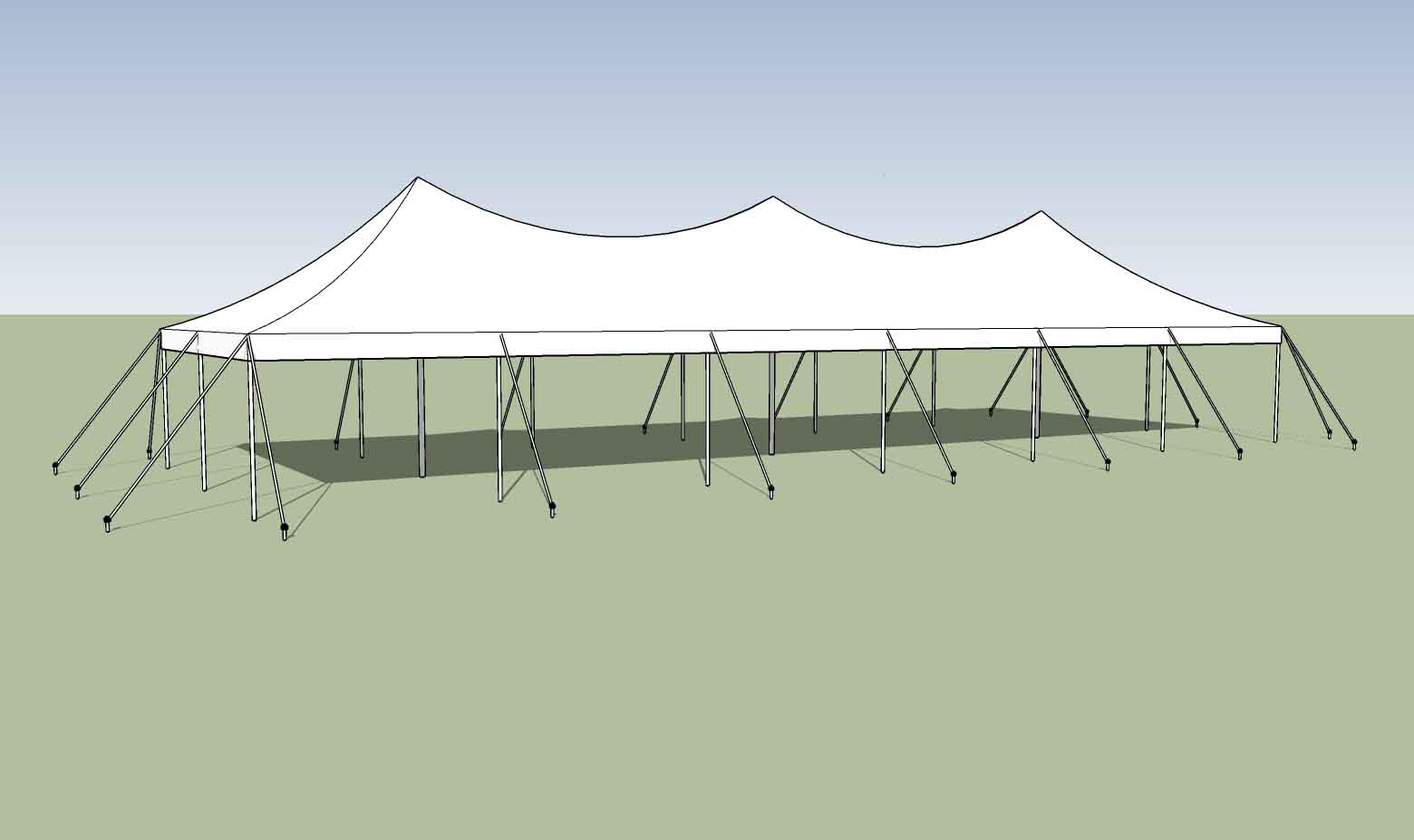 20x60 party tent